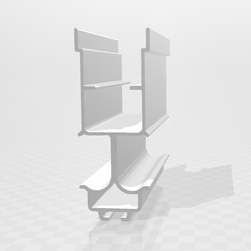 Vela 18 mm Pleated FS Sliding Profile