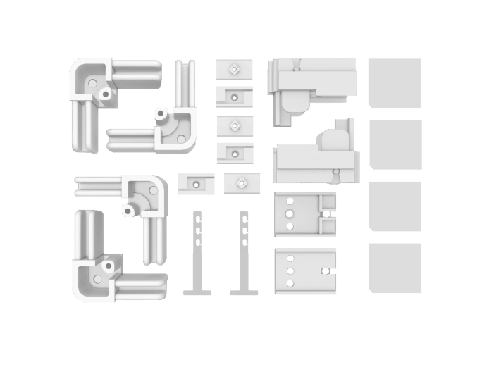 Vela 28 mm Pleated Insect Screen Accessories