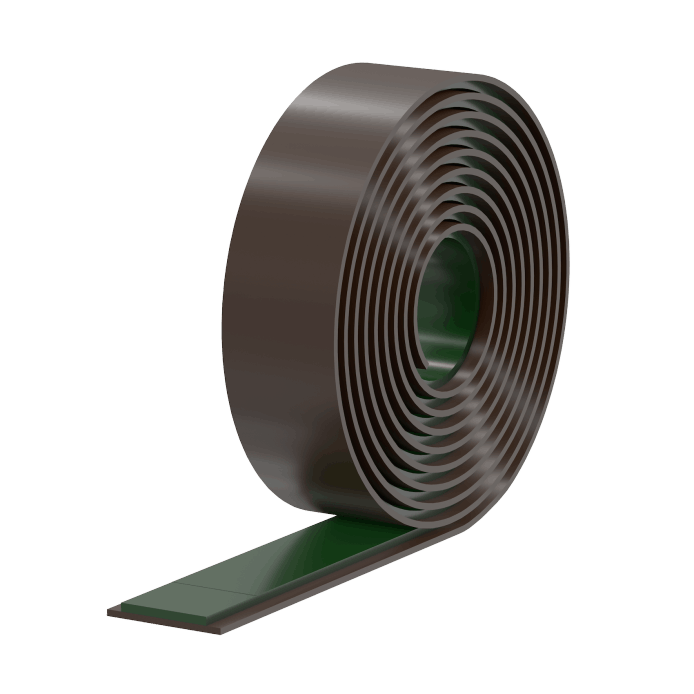 WIDE PVC FIXING PART WITH TAPE