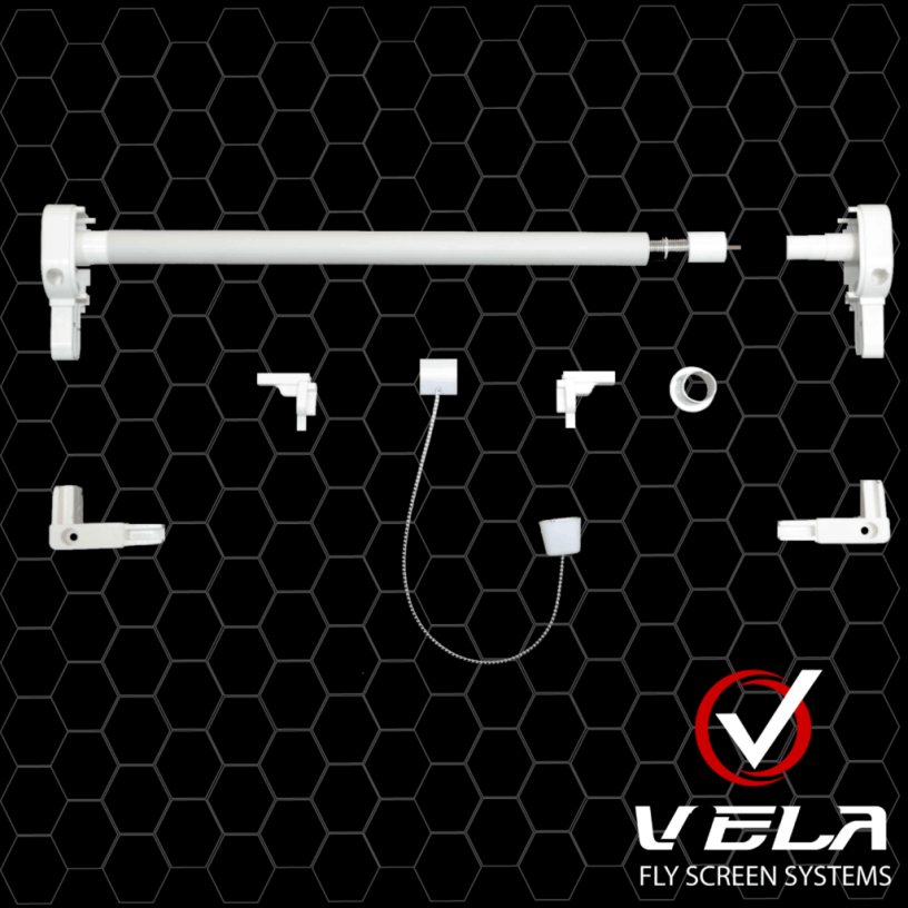 5602 COMPONENT SET FOR ROLLER FLY SCREEN 240