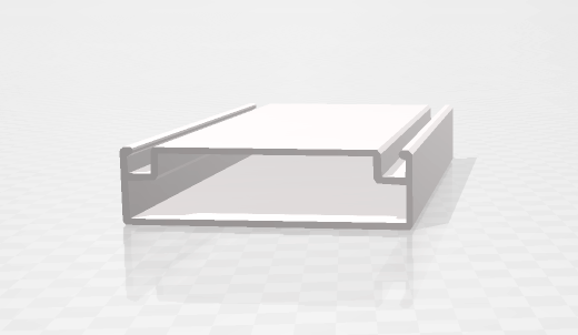 153 SLIDING FRAME PROFILE FOR SLIDING FLY SCREEN