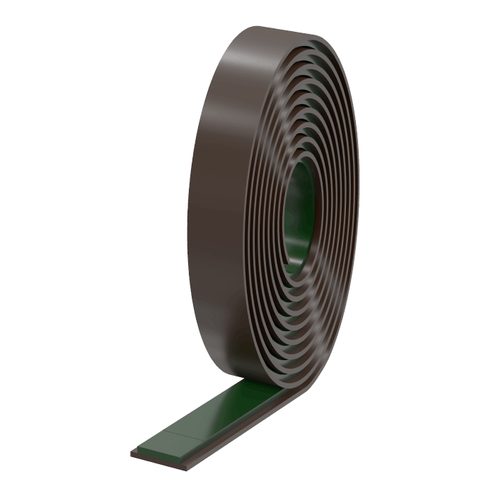 NARROW PVC FIXING PART WITH TAPE