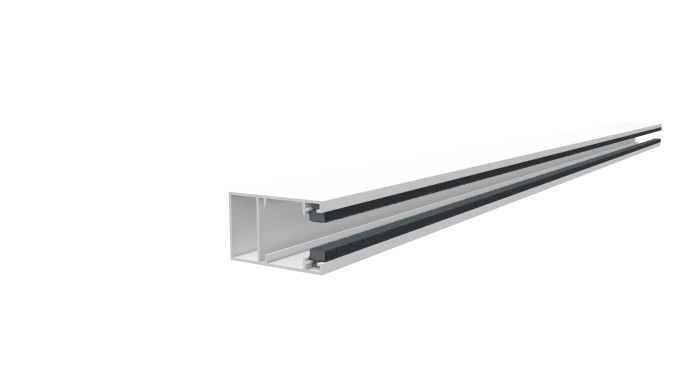 164 SIDE GUIDE PROFILE FOR ROLLER FLY SCREEN